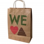 Printed Paper Bags, Brown paper bag