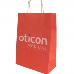 Clear plastic bags with logo