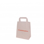 Printed paper takeaway bag
